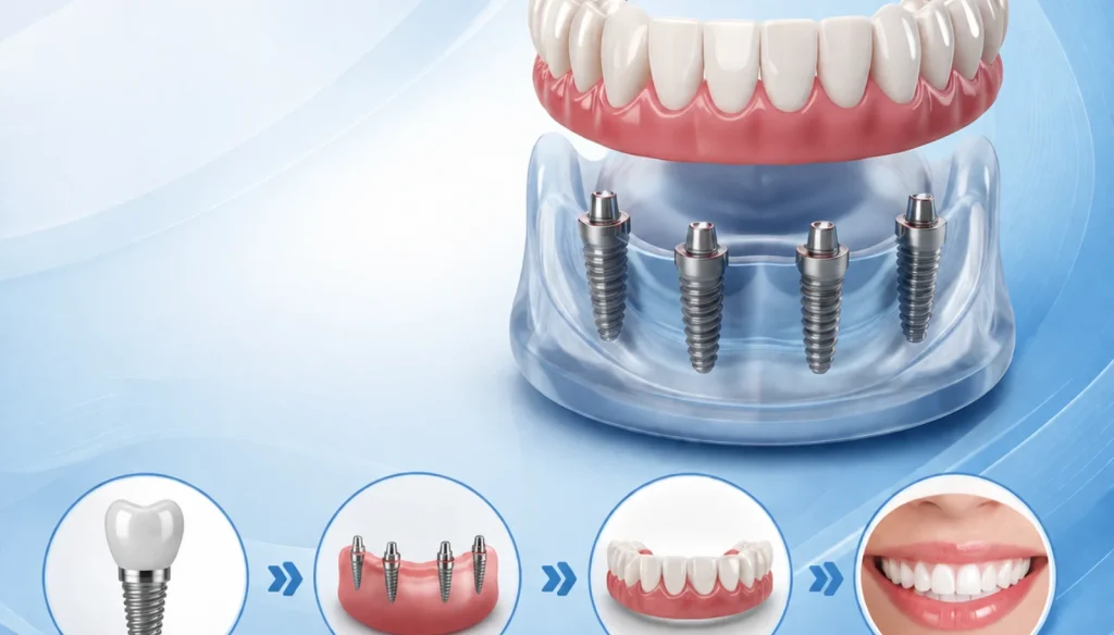 Full Mouth Dental Implants​ in Lucknow